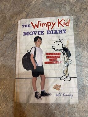 The Wimpy Kid Movie Diary - White Cover Kids Book by